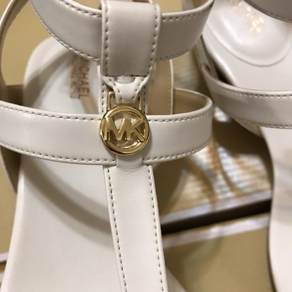 Michael Kors Sasha Woven Leather Sandal 8 and 8.5 - Picture 2 of 9